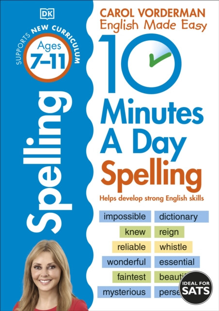 Kniha 10 Minutes A Day Spelling, Ages 7-11 (Key Stage 2)
