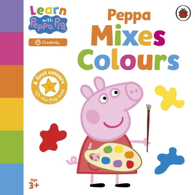 Kniha Learn with Peppa: Peppa Mixes Colours