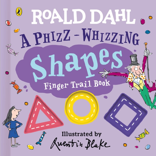Kniha Roald Dahl: A Phizz-Whizzing Shapes Finger Trail Book