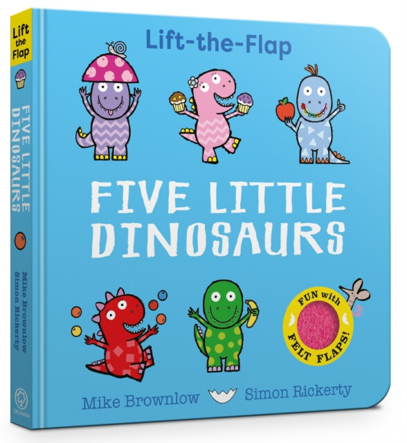 Kniha Five Little Dinosaurs