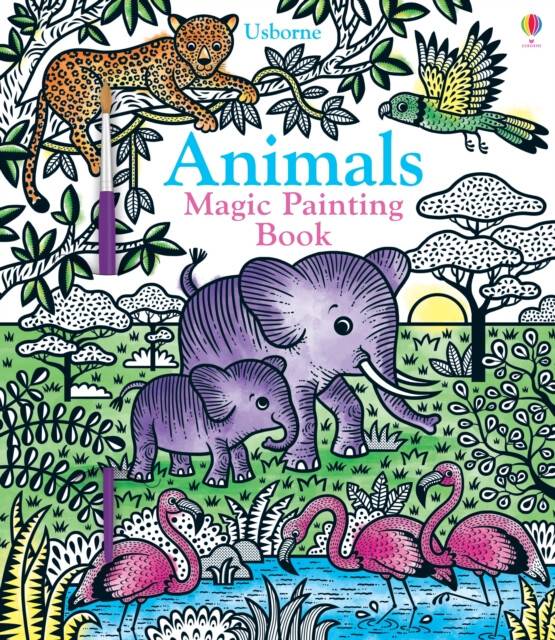Kniha Animals Magic Painting Book