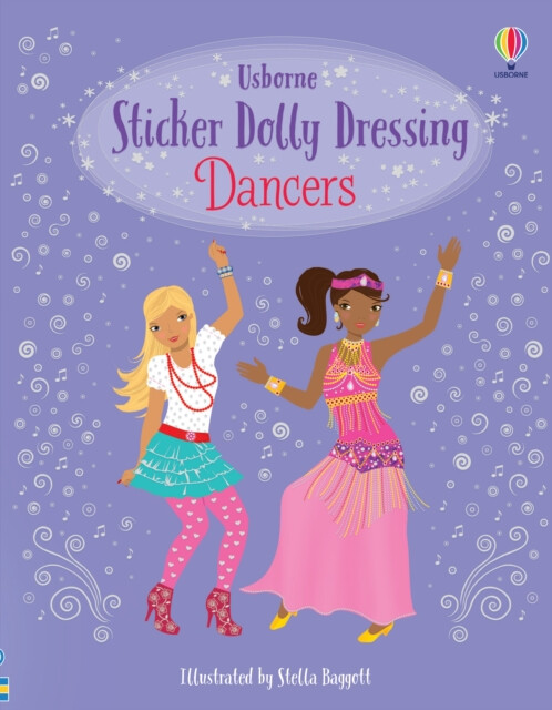 Kniha Sticker Dolly Dressing Dancers