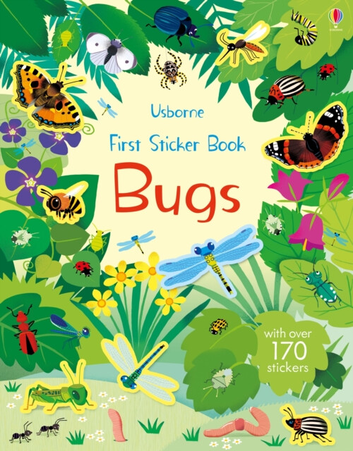 Kniha First Sticker Book Bugs
