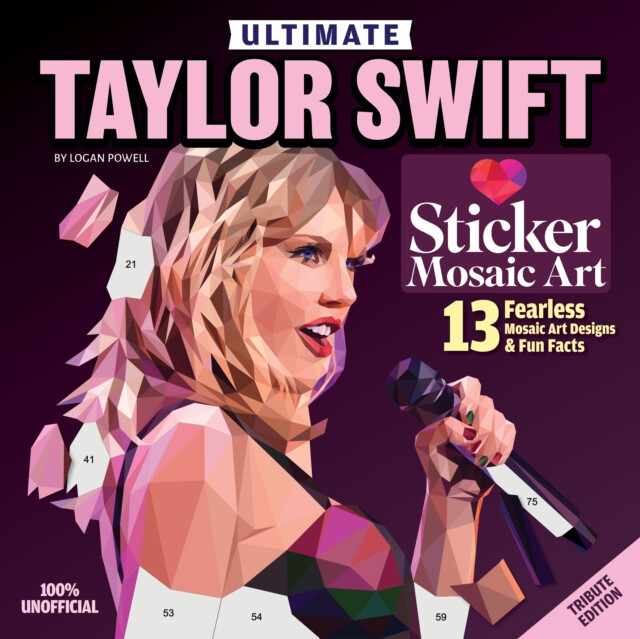 Kniha Ultimate Taylor Swift Paint by Sticker Book