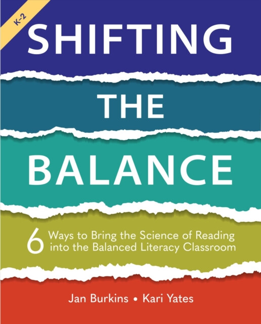 Kniha Shifting the Balance, Grades K-2
