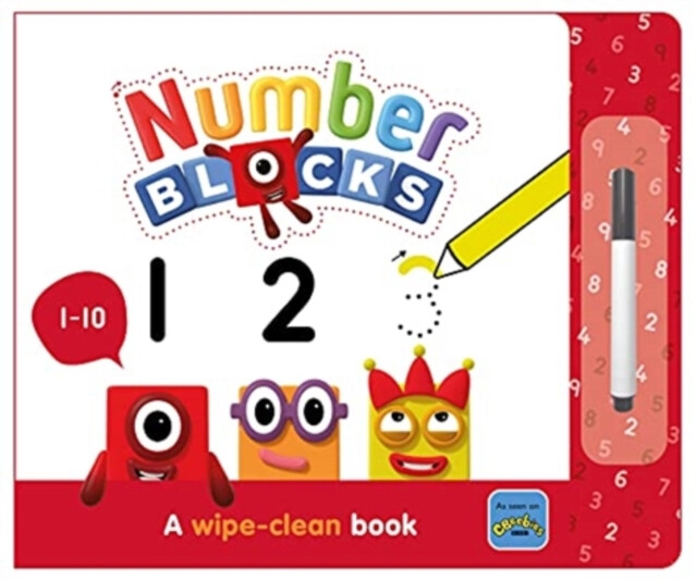 Kniha Numberblocks 1-10: A Wipe-Clean Book