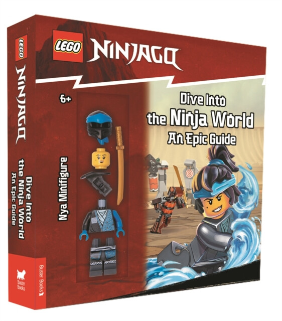 Kniha LEGO® NINJAGO®: Dive Into the Ninja World: An Epic Guide (with Nya minifigure)