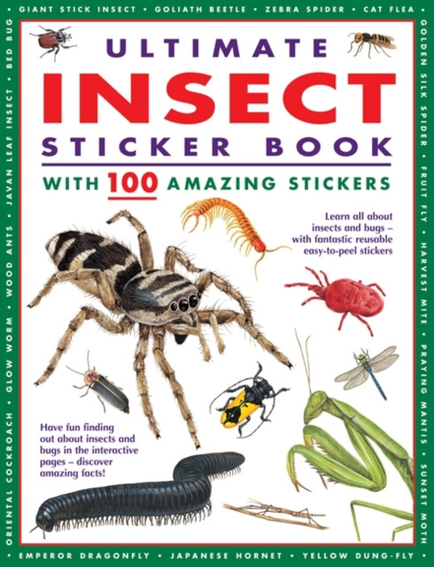 Kniha Ultimate Insect Sticker Book