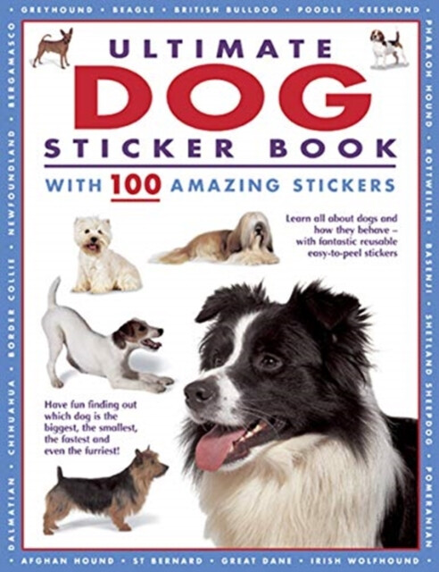 Kniha Ultimate Dog Sticker Book