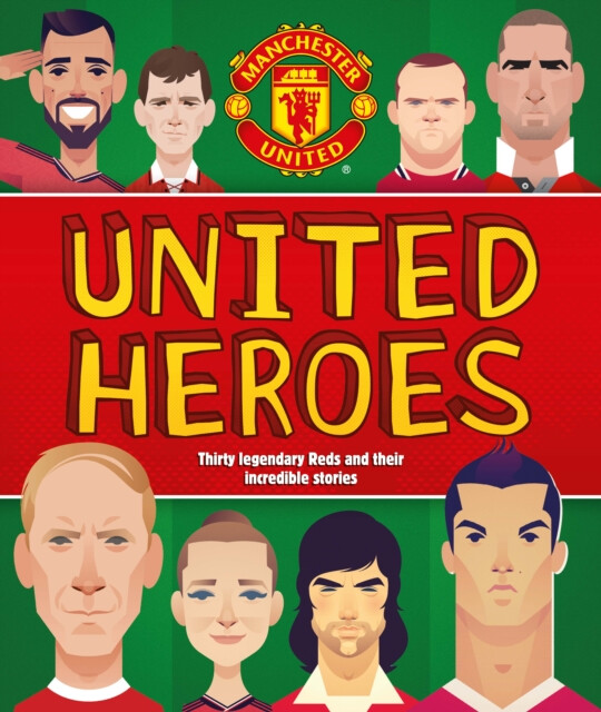 Kniha Manchester United Heroes