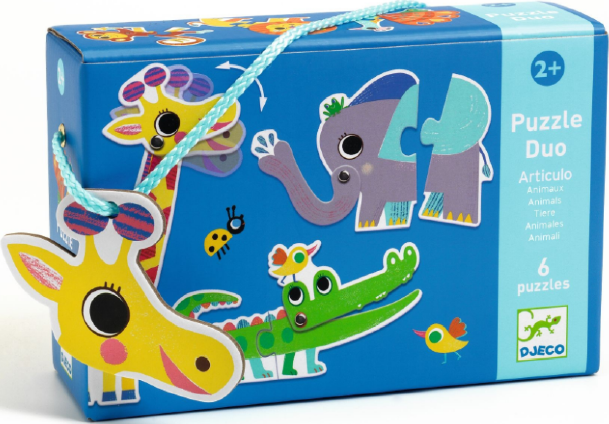 Levně Duo puzzle Articulo Animals
