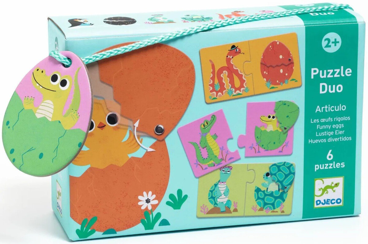 Levně Duo Puzzle - Funny eggs