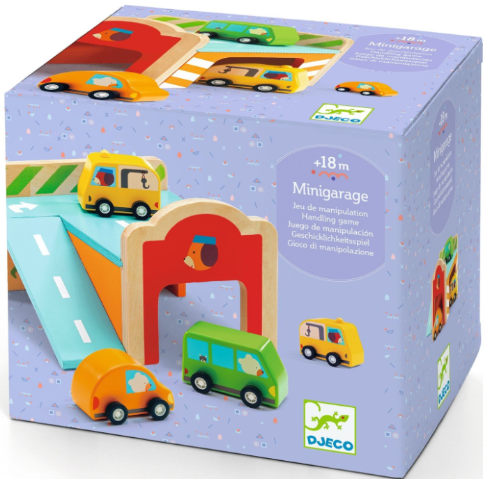 Dřevěná minigaráž