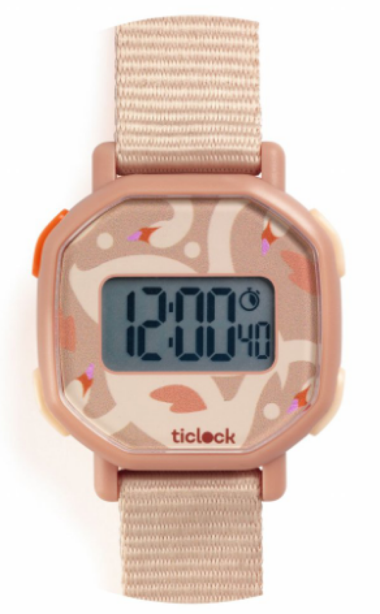 Digitální hodinky Poetic swans