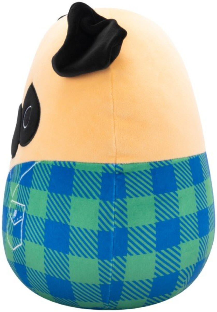 Squishmallows Mops ve flanelové košili - Prince, 30 cm (obrázek 3)