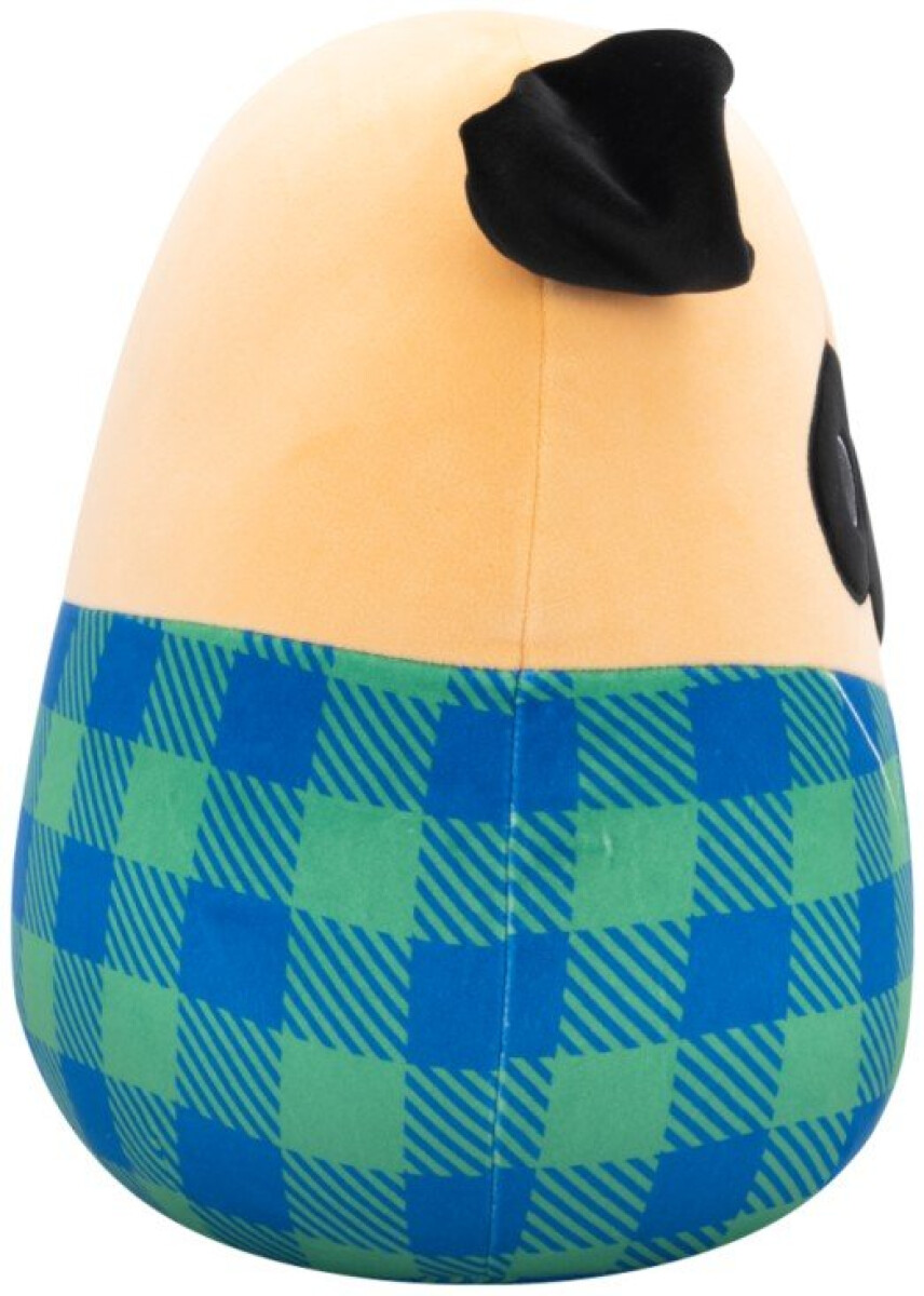 Squishmallows Mops ve flanelové košili - Prince, 30 cm (obrázek 5)