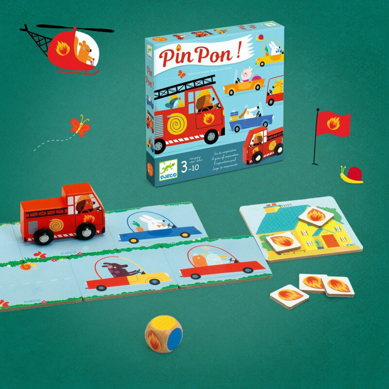 Hra PinPon - Hoří! Hoří! Hasiči! - Obrázek 3