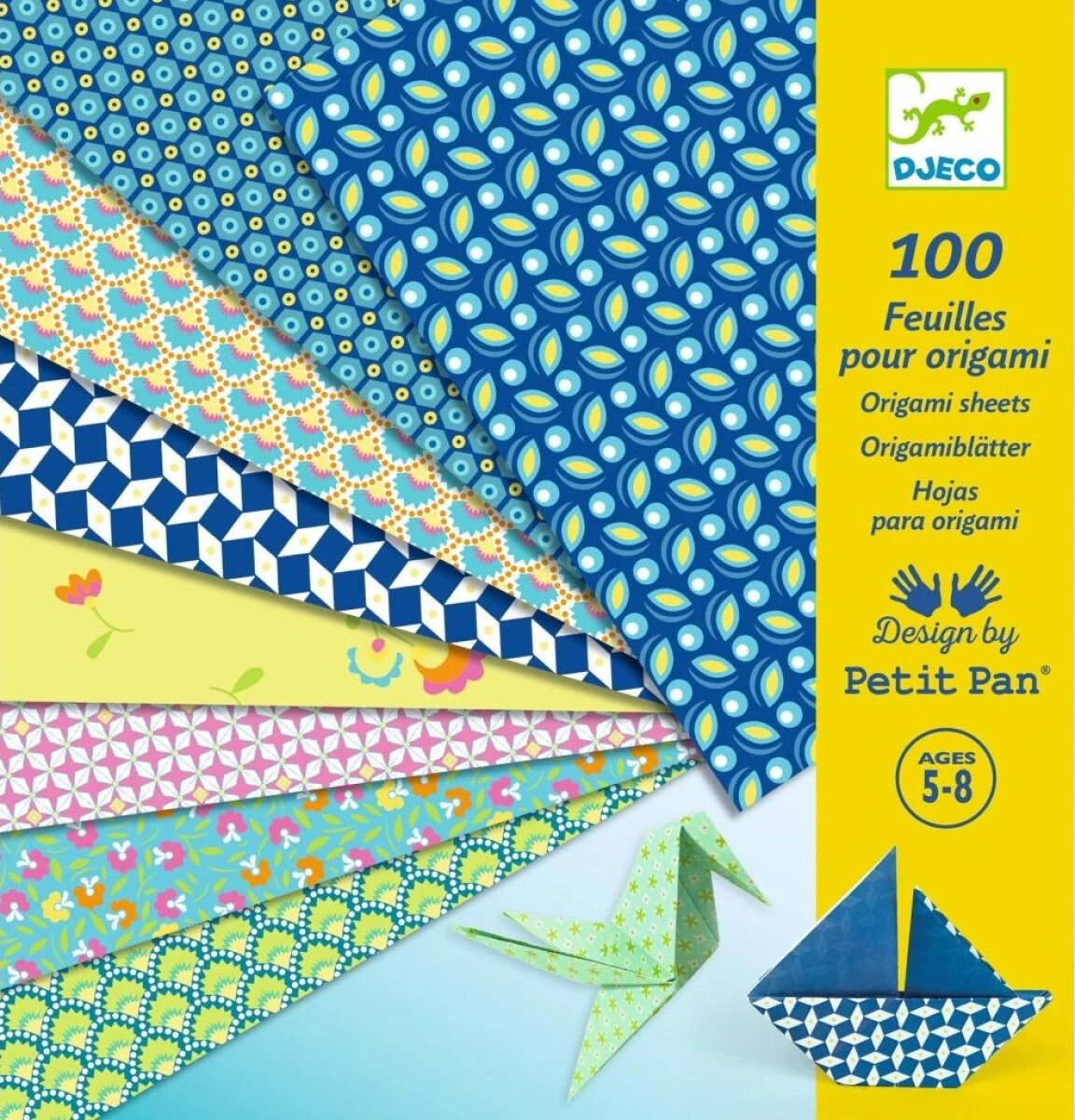 Kniha DJECO Papíry na origami