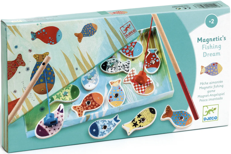 Magnetická hra chytání rybiček