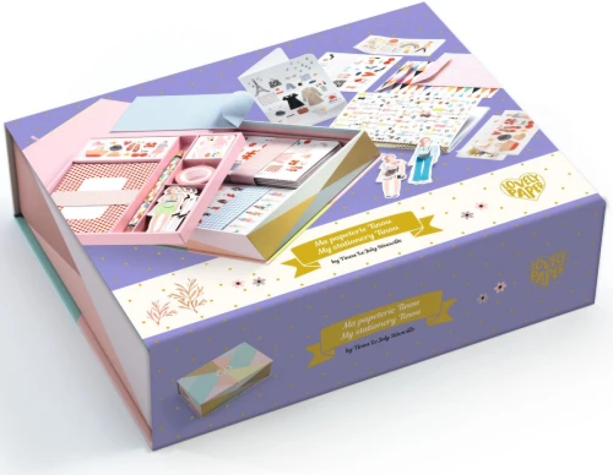 Kreativní papírenská sada s Tinou