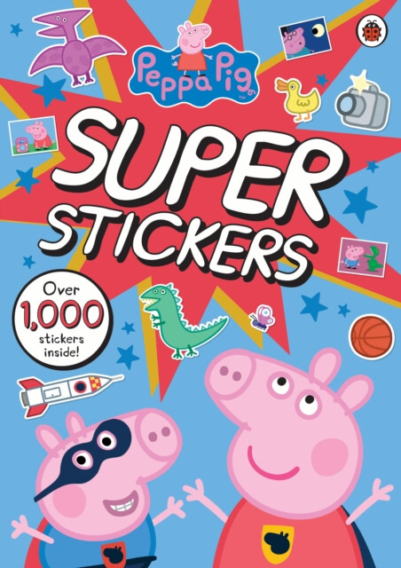 Kniha Peppa Pig Super Stickers Activity Book