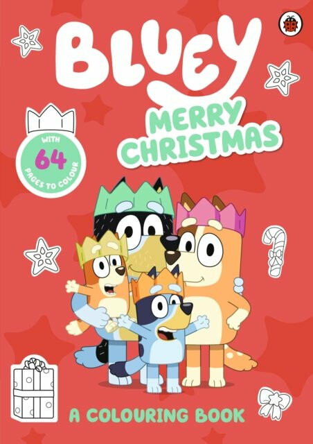 Kniha Bluey: Merry Christmas: A Colouring Book