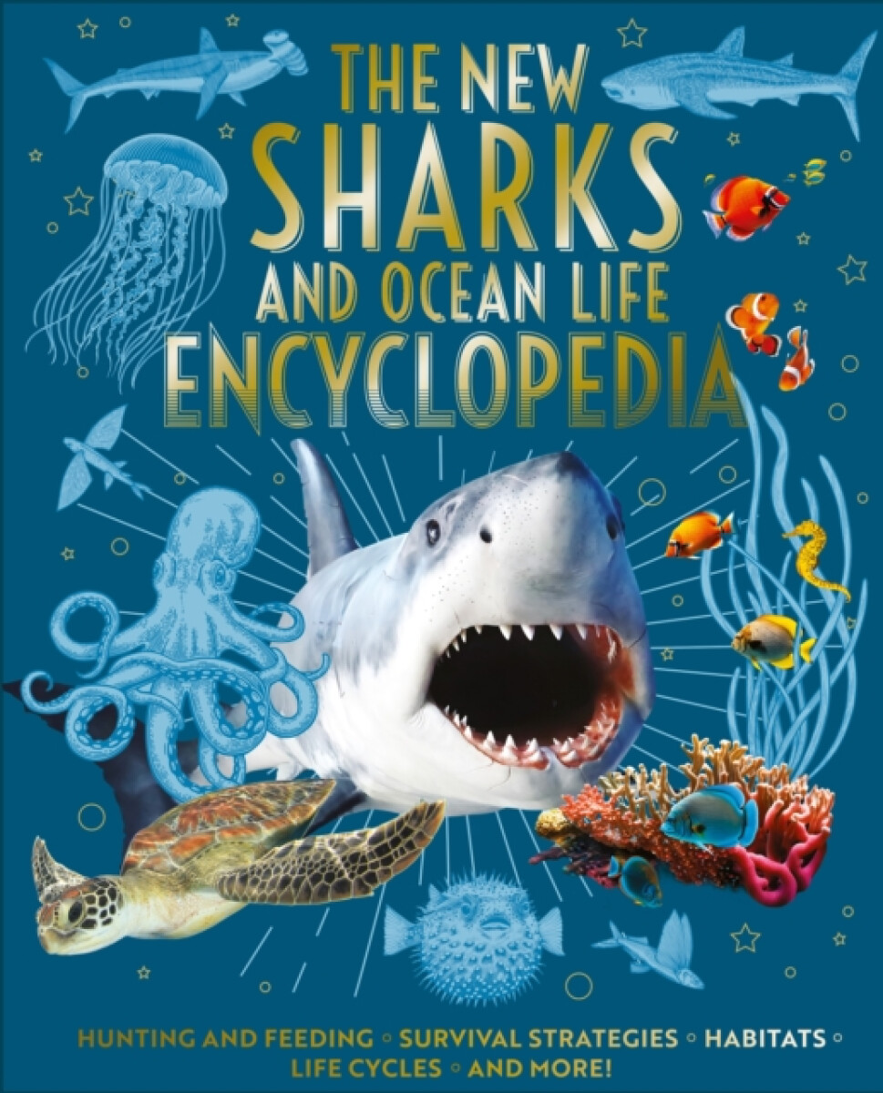 Kniha New Sharks and Ocean Life Encyclopedia