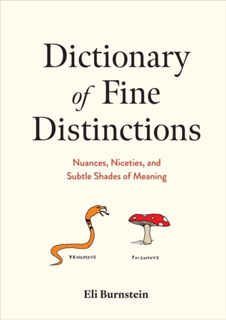Kniha Dictionary of Fine Distinctions