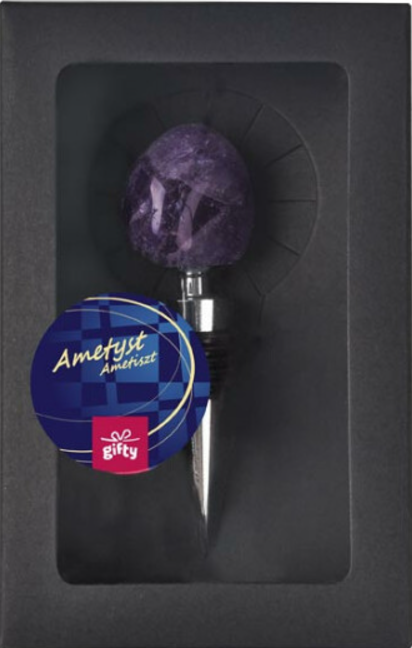 Zátka na víno - Ametyst