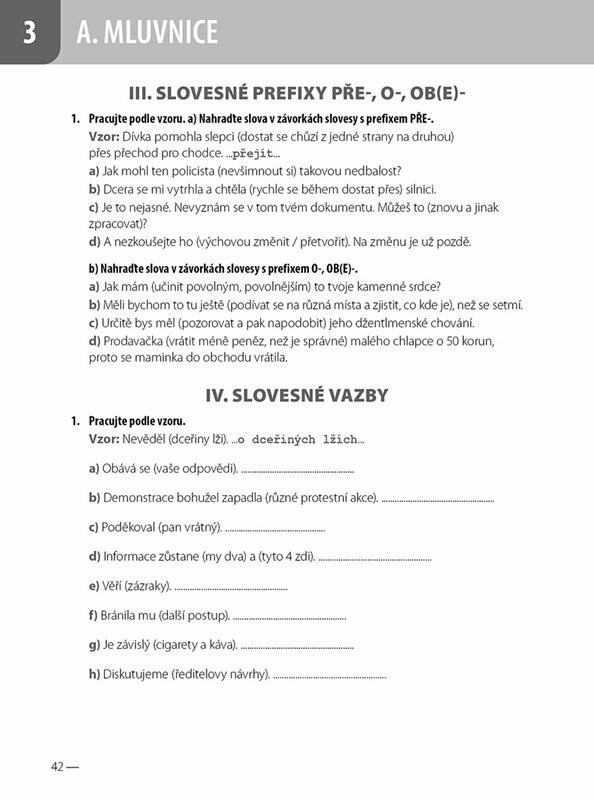 Čeština pro cizince C1 - cvičebnice - Kateřina Vodičková, Marie Boccou-Kestřánková, Antoni Ludwicki (obrázek 4)