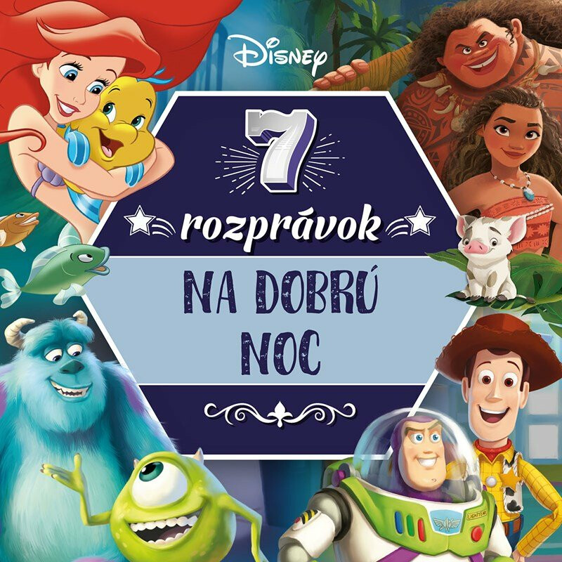 Kniha Disney - 7 rozprávok na dobrú noc
