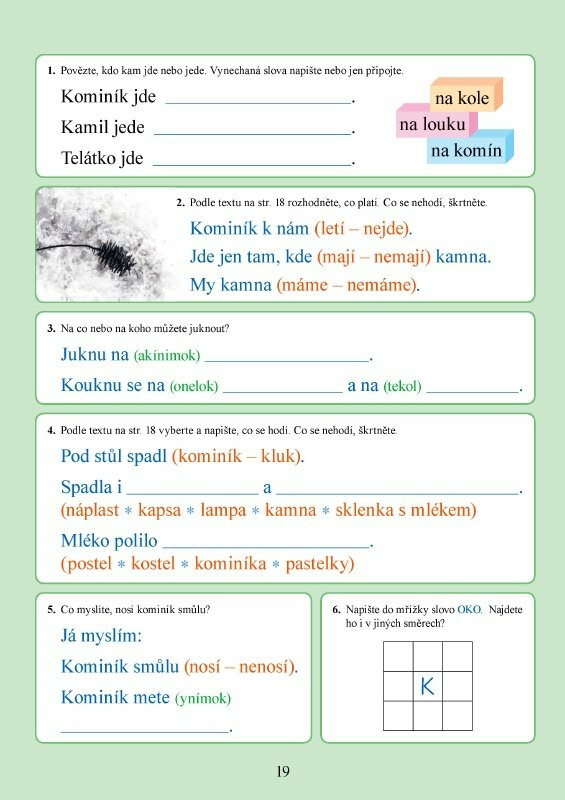Můj slabikář, 1. díl - Zuzana Pospíšilová, Lenka Bradáčová (obrázek 5)