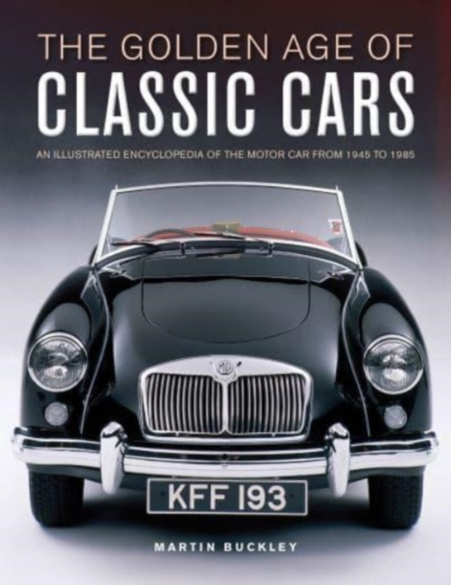 Kniha Classic Cars, The Golden Age of