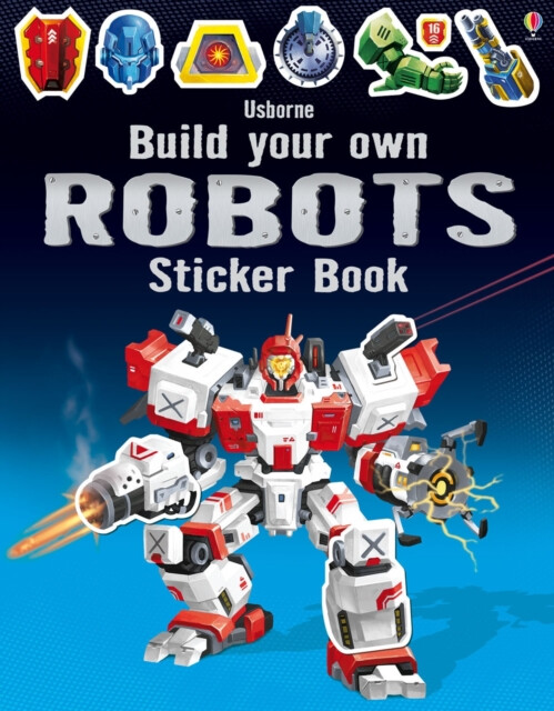 Kniha Build Your Own Robots Sticker Book