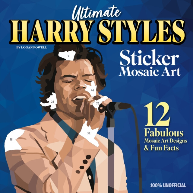 Kniha Ultimate Harry Styles Sticker Mosaic Art Book