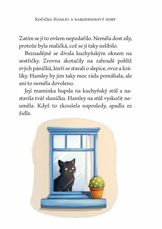 Kočička Hamley a narozeninový dort - Sandra J. Paul (obrázek 3)