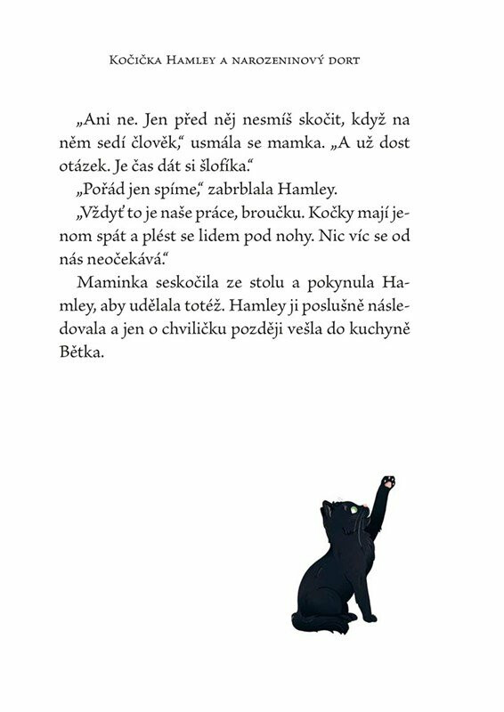 Kočička Hamley a narozeninový dort - Sandra J. Paul (obrázek 4)