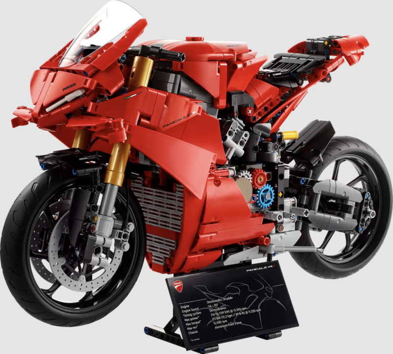 Motorka Ducati Panigale V4 S - LEGO Technic (42202) (obrázek 3)