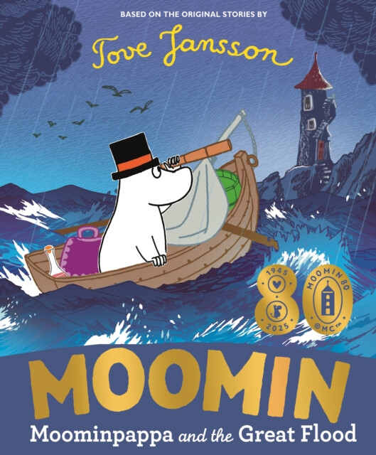 Kniha Moominpappa and the Great Flood