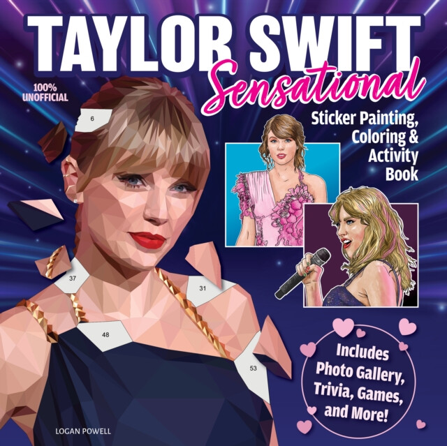 Kniha Taylor Swift Sensational Sticker Painting, Coloring a Activity Book