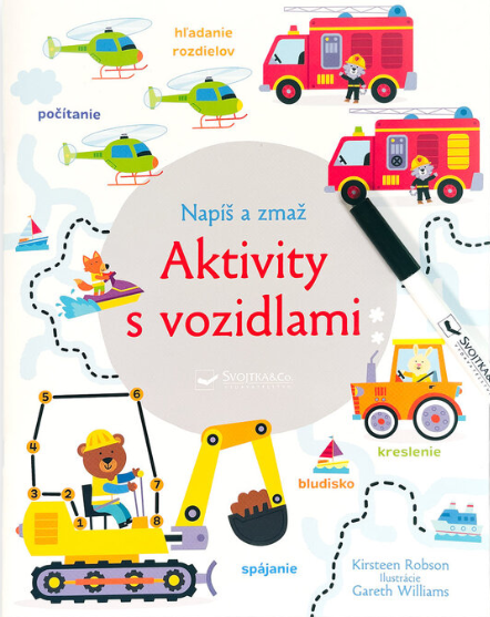 Napíš a zmaž Aktivity s vozidlami
