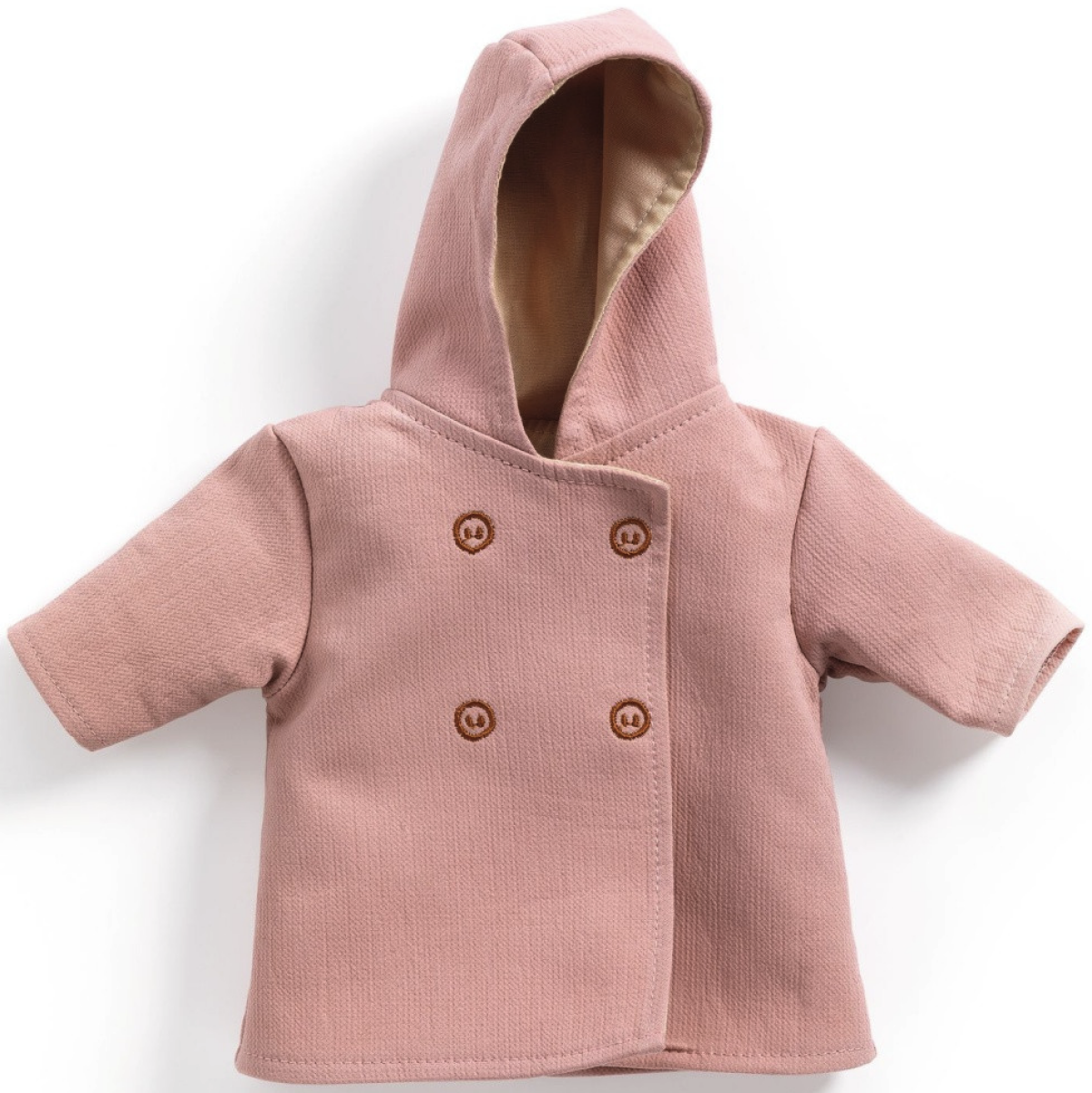 Baby Pomea - růžový kabátek pro panenky