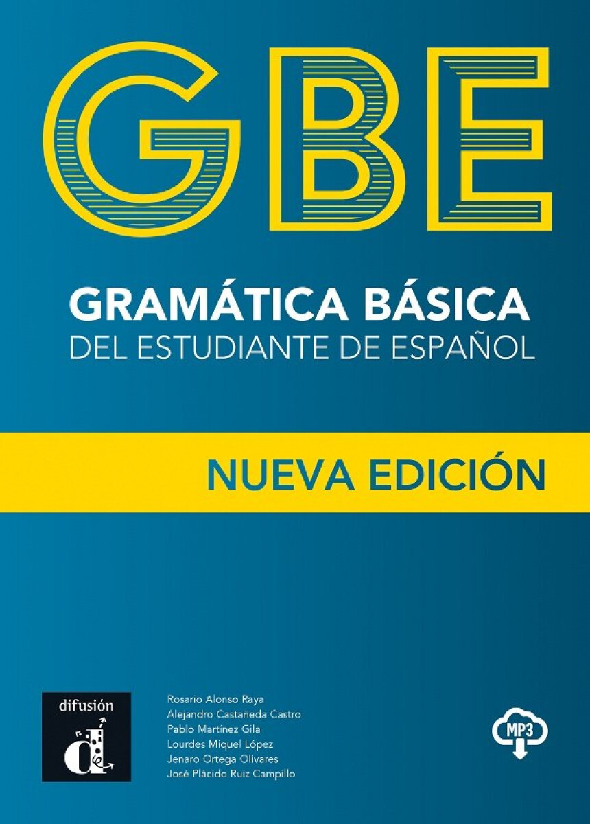 Kniha Gramatica basica del estudiante de espanol