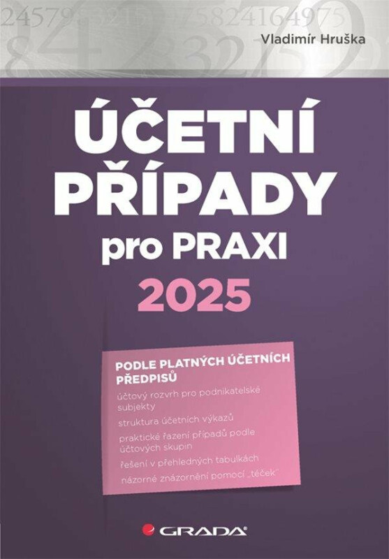 Kniha Účetní případy pro praxi 2025