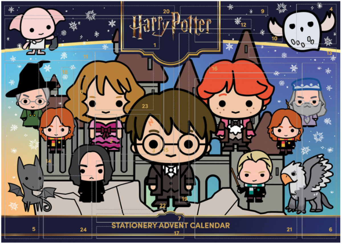 Harry Potter Adventní kalendář (Papírenský)