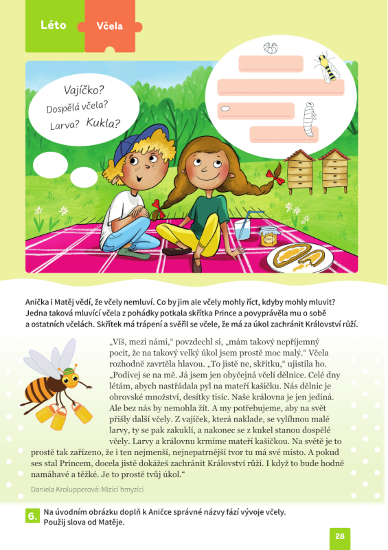 Procvičujeme písmenka a slova 2: Jaro/Léto (obrázek 3)