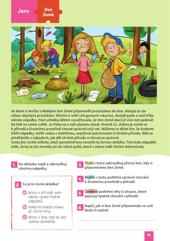 Procvičujeme písmenka a slova 2: Jaro/Léto (obrázek 4)