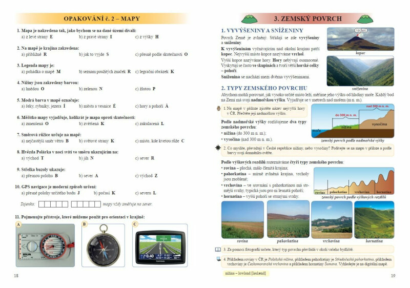 Vlastivěda 4, Poznáváme naši vlast – učebnice, Čtení s porozuměním – Soňa Hroudová, Jakub Cimala