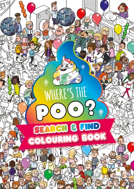 Kniha Where's the Poo? A search and find colouring book