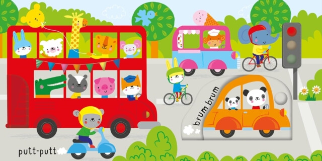 Kniha Slide and See Things That Go